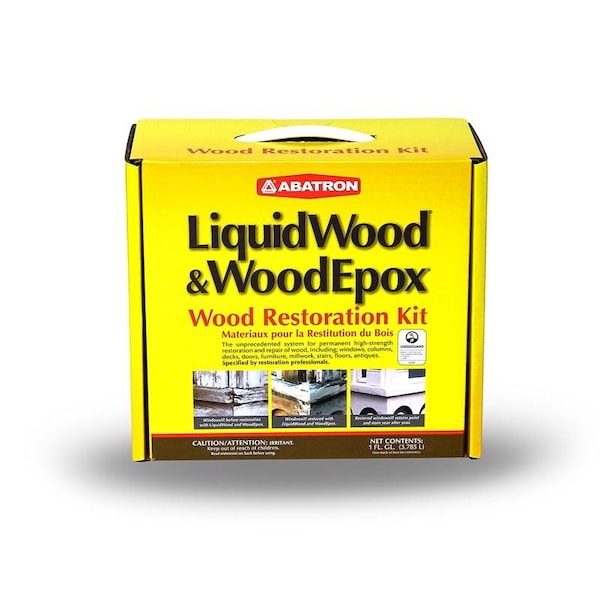 Abatron Abatron LiquidWood and WoodEpox Beige Wood Restoration Kit 4 qt WRK4QKR - main